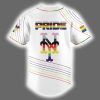 2025 Mets Celebration Pride Month Baseball Jersey 3