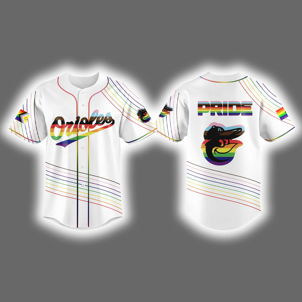 2025 Orioles Celebration Pride Month Baseball Jersey 2025 Orioles Celebration Pride Month Baseball Jersey