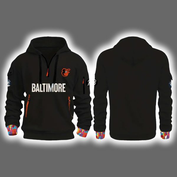 2025 Orioles City Connect Quarter Zip Hoodie