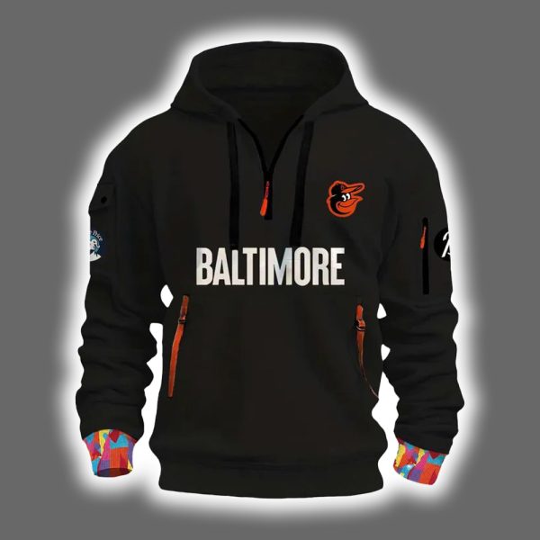 2025 Orioles City Connect Quarter Zip Hoodie 2