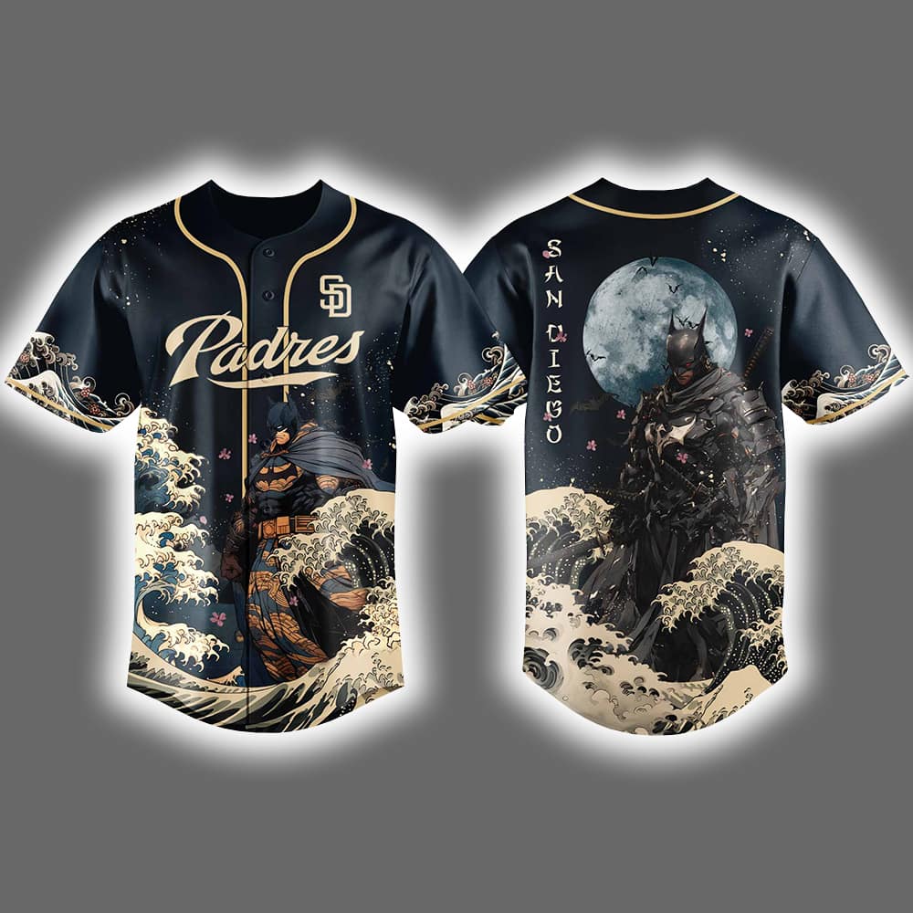 2025 Padres Batman Night Jersey 2025 Padres Batman Night Jersey