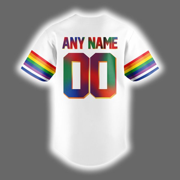 2025 Padres Celebration Pride Month Baseball Jersey 3