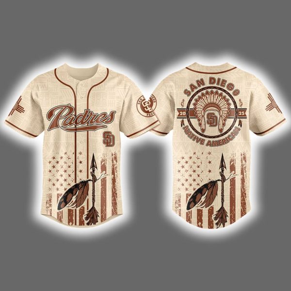 Padres x Native American Heritage Month Jersey 2025