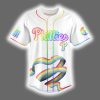 2025 Phillies Happy Pride Month LGBTQ Baseball Jersey 2