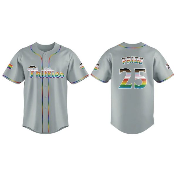 2025 Phillies Pride Night Jersey
