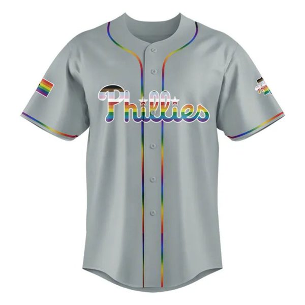 2025 Phillies Pride Night Jersey 2