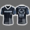 2025 Rams US NAVY 250th Birthday Celebration Football Jersey