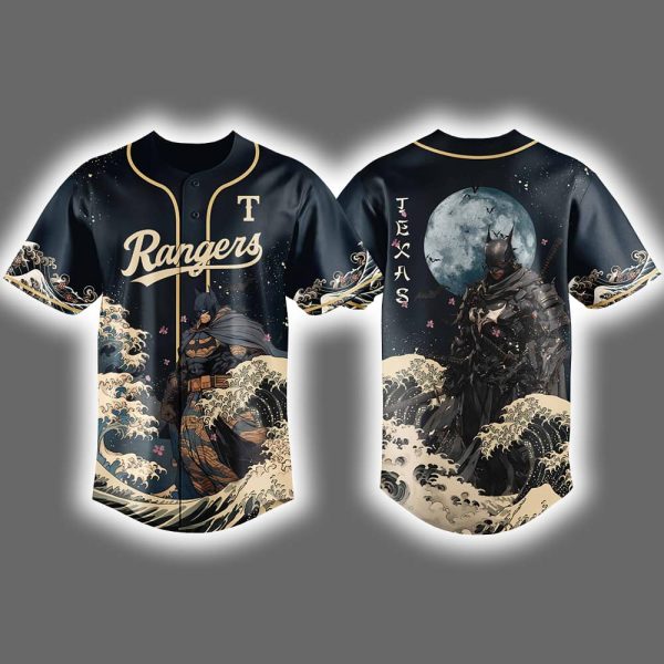 2025 Rangers Batman Night Jersey