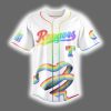 2025 Rangers Happy Pride Month LGBTQ Baseball Jersey 2