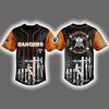 2025 Rangers National Lineman Appreciation Day Jersey