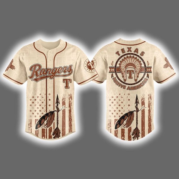 2025 Rangers x Native American Heritage Month Jersey
