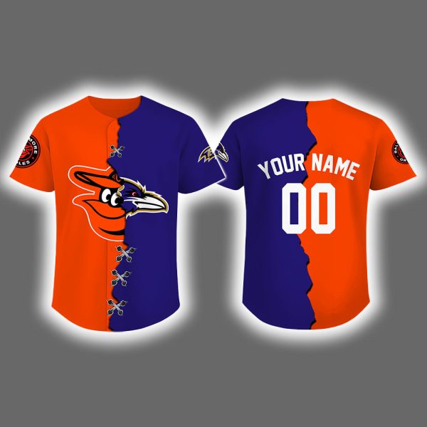 2025 Ravens x Orioles Baseball Jersey