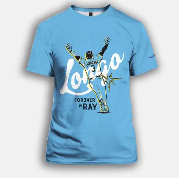 2025 Rays Evan Longoria T Shirt Giveaway 2