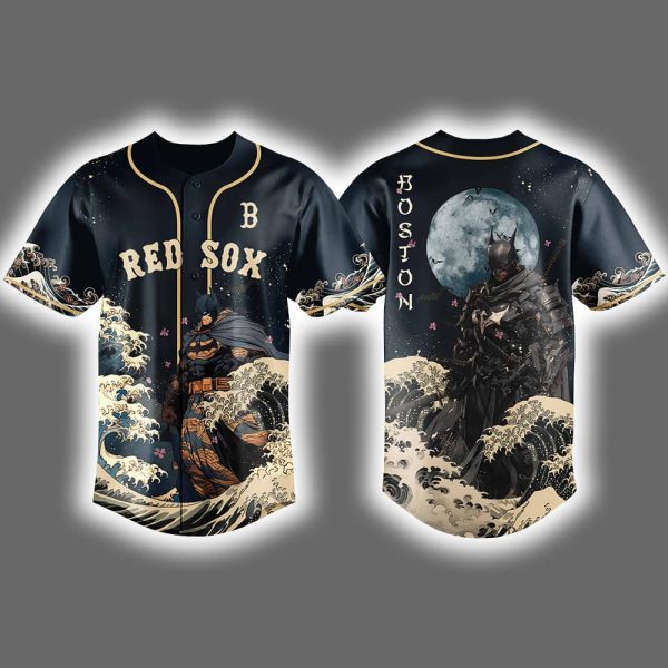 2025 Red Sox Batman Night Jersey