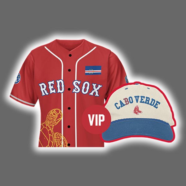 2025 Red Sox Cabo Verde Celebration Jersey 2025 2