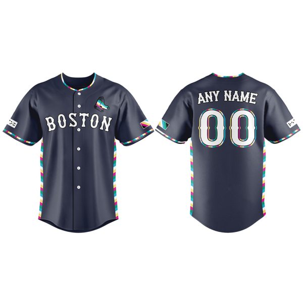 2025 Red Sox Happy Pride Night Jersey