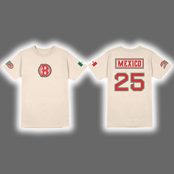 2025 Red Sox Mexican Celebration Shirt Giveaway