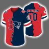 2025 Red Sox x Patriots Football Jersey