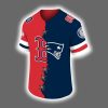 2025 Red Sox x Patriots Football Jersey 2