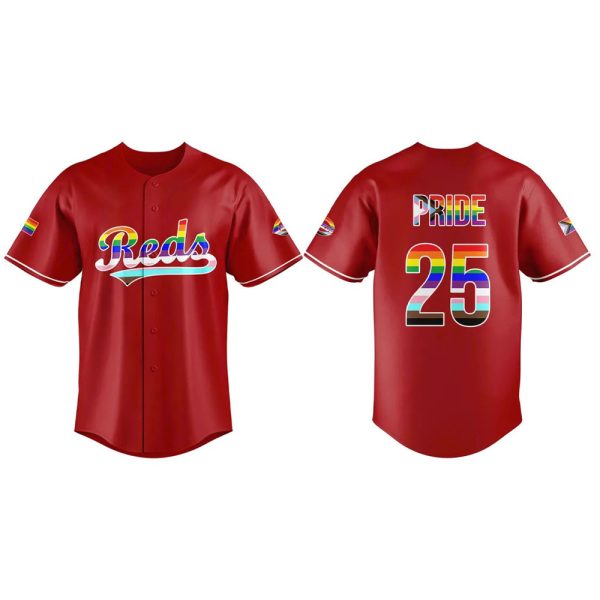 2025 Reds Pride Night Jersey