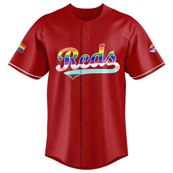 2025 Reds Pride Night Jersey 2