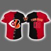 2025 Reds x Bengals Baseball Jersey