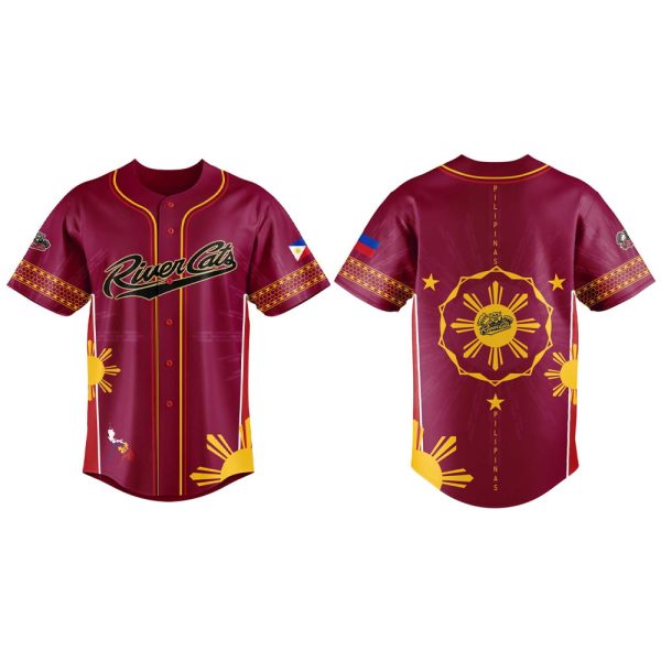 2025 River Cats Filipino Heritage Night Jersey