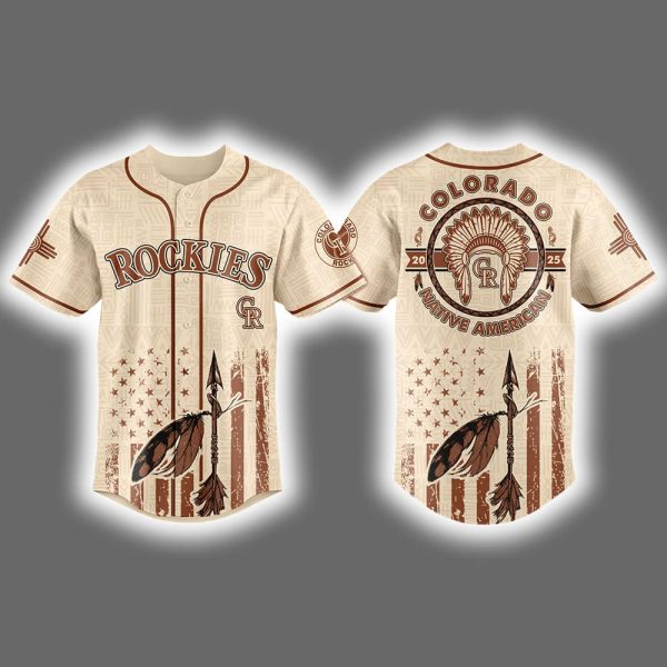 2025 Rockies x Native American Heritage Month Jersey