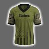 2025 Steelers 4th Of July Independence Day Football Jersey 2
