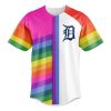 2025 Tigers Happy Pride Night Jersey 2
