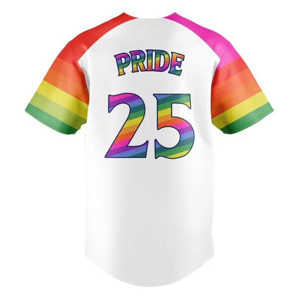 2025 Tigers Happy Pride Night Jersey 3