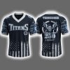 2025 Titans US NAVY 250th Birthday Celebration Football Jersey