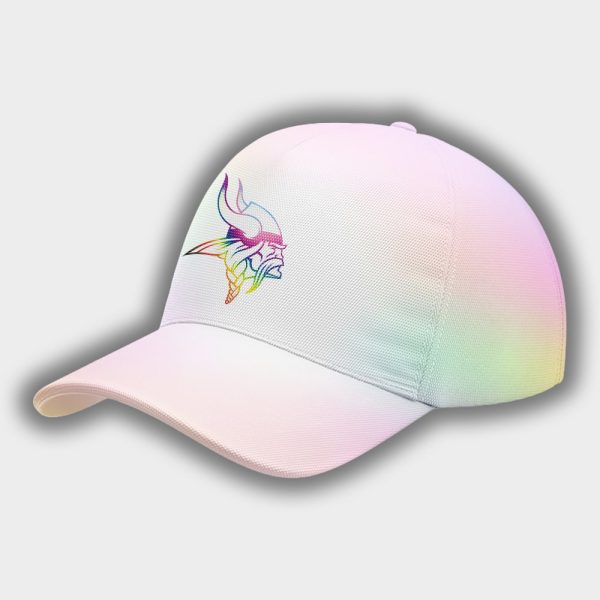 2025 Vikings Celebrating Pride Month Hoodie Joggers Cap 3