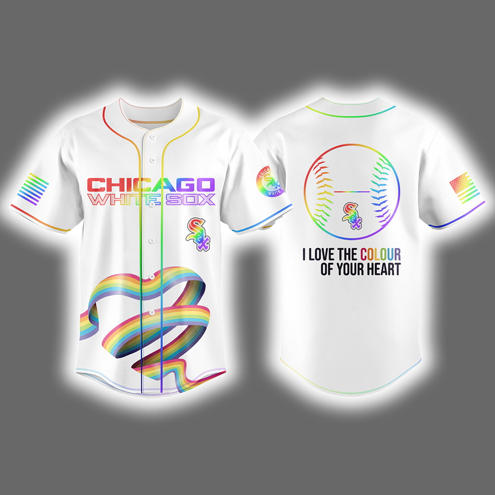 2025 White Sox Happy Pride Month LGBTQ Baseball Jersey 2025 White Sox Happy Pride Month LGBTQ Baseball Jersey