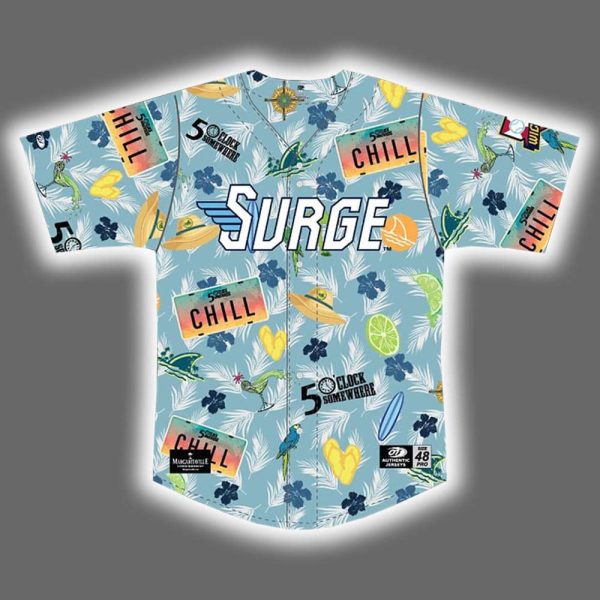 2025 Wichita Wind Surge Margaritaville Night Jersey Giveaway