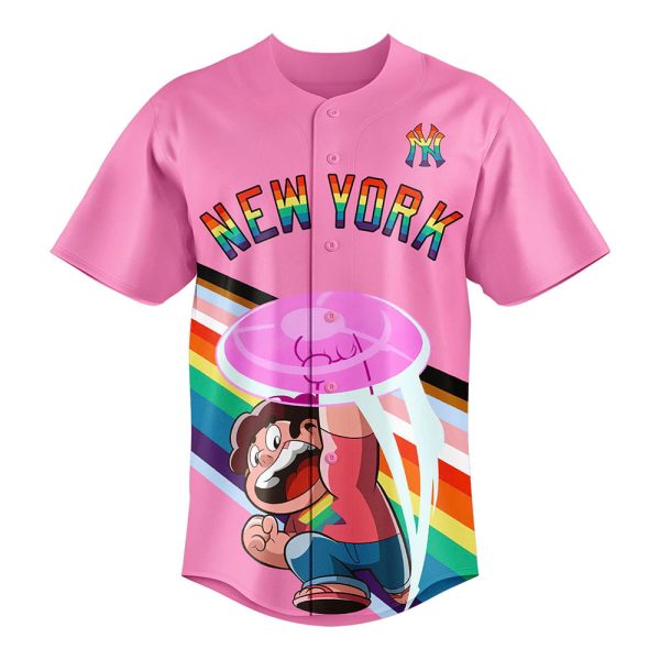 2025 Yankees Pride Night Steven Universe Jersey 2