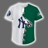 2025 Yankees x Jets Baseball Jersey 2