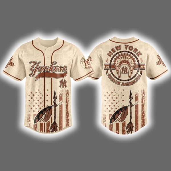 2025 Yankees x Native American Heritage Month Jersey