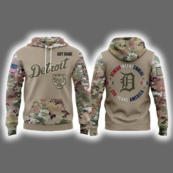 2026 Tigers 250 Years America Hoodie