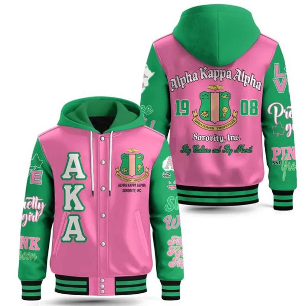 Alpha Kappa Alpha Sorority INC 1908 Hoodie Jacket