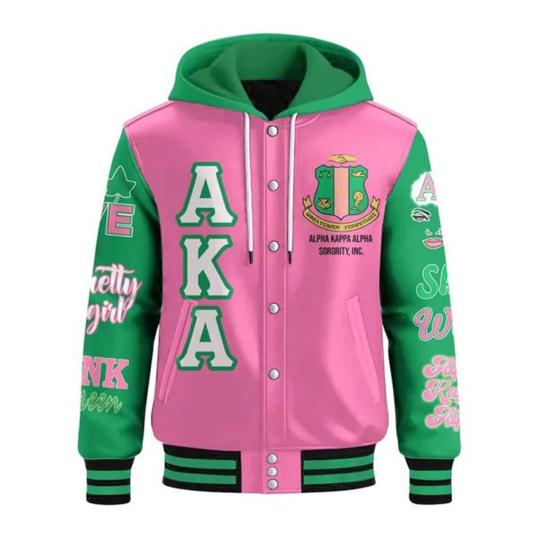 Alpha Kappa Alpha Sorority INC 1908 Hoodie Jacket 2