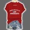 American Was Built By Immigrants Printed Casual Shirt