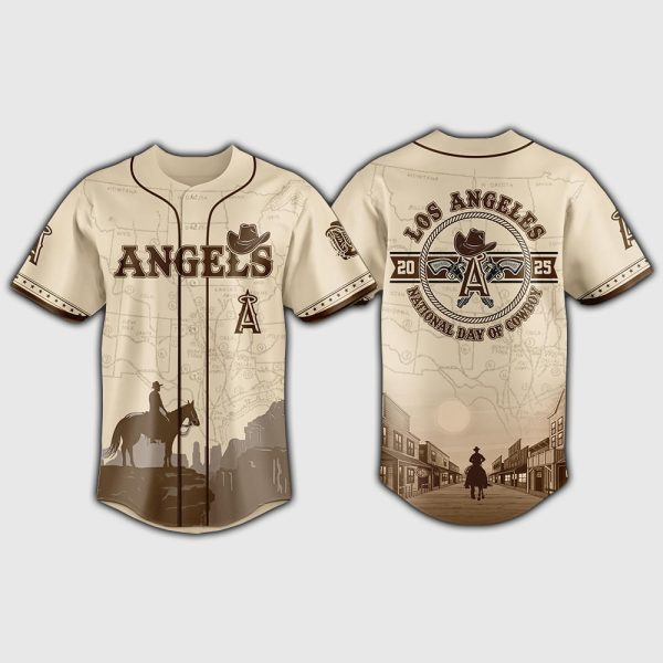 Angels 2025 National Day Of Cowboy Jersey