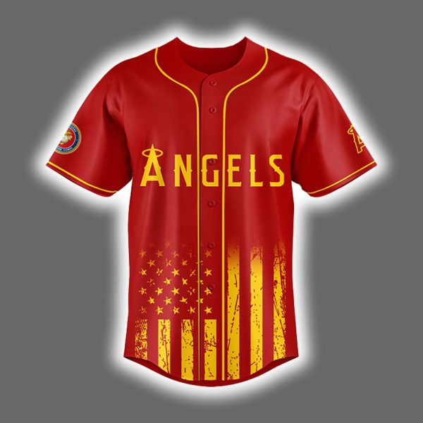 Angels 250th Marine Corps Birthday Jersey 2025 2