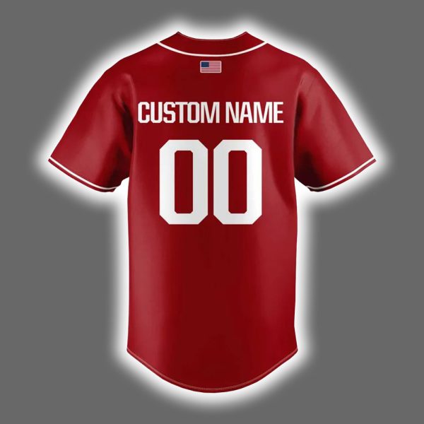 Arkansas Baseball Jesus Won Jersey 3