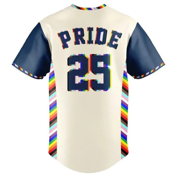 Astros 2025 Happy Pride Night Jersey 3