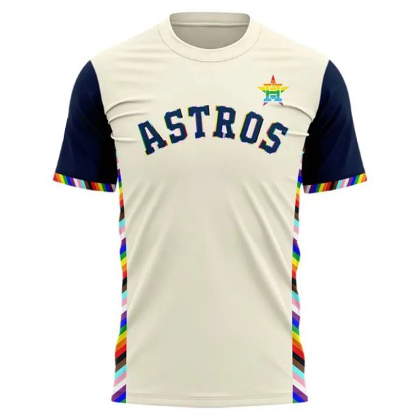 Astros 2025 Happy Pride Night Shirt 2