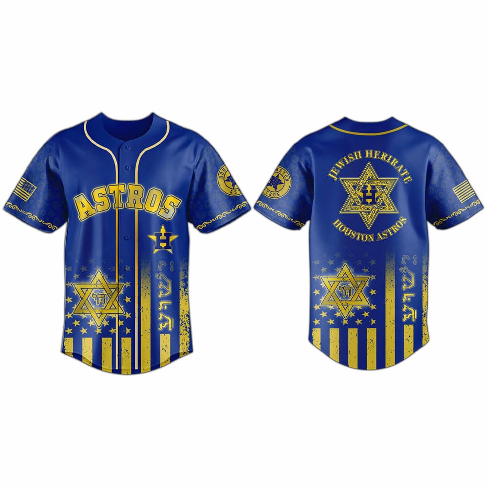 Astros 2025 Jewish Heritage Night Jersey Astros 2025 Jewish Heritage Night Jersey