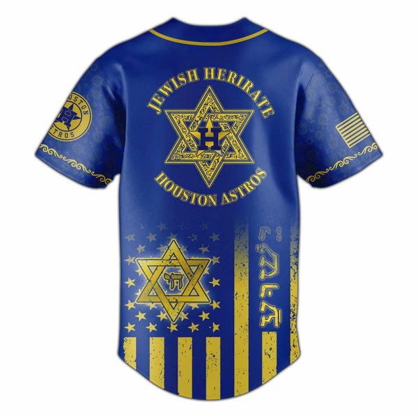 Astros 2025 Jewish Heritage Night Jersey 3