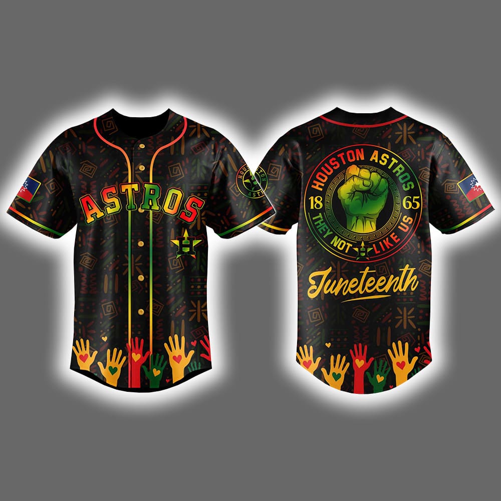 Astros 2025 Juneteenth Freedom They Not Like Us Jersey Astros 2025 Juneteenth Freedom They Not Like Us Jersey